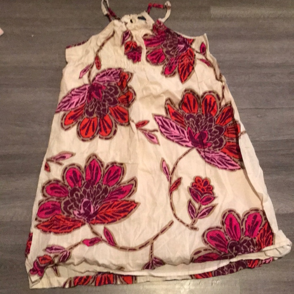Gap Kids Tan Floral Dress